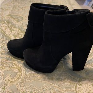 GB suede booties
